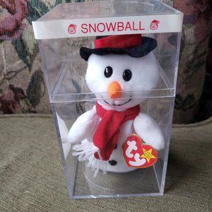 TY Beanie Babies Snowball PVC pellets 1996